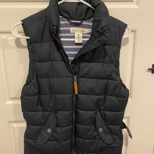 Blue Puffer Vest